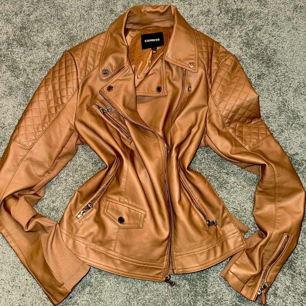 Express Faux Leather Jacket